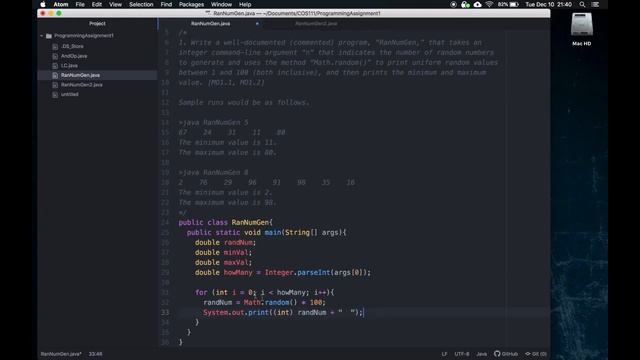 Java Random Number Generator смотреть онлайн