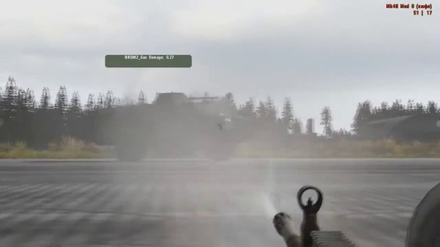 Краш тест - БРДМ-2 DayZ(ARMA2) смотреть онлайн