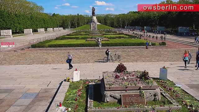 Берлин Трептов-парк 9 мая 2020 смотреть онлайн