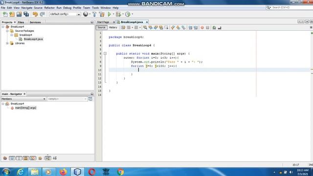 Java the complete Reference Ninth Edition (Chapter 5) Example (24) Break Loop4 смотреть онлайн