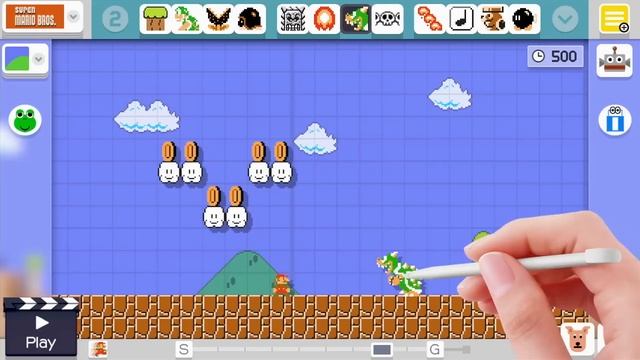 Super Mario Maker - 'Let's Watch!' Gameplay Overview смотреть онлайн