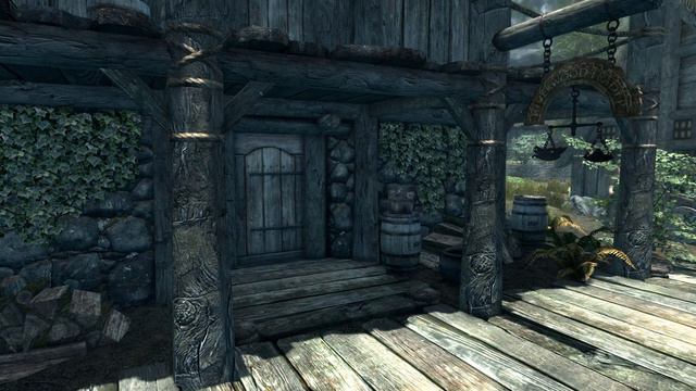 Riverwood - Skyrim |🎧 Ambient Soundscape 🎧| ASMR | Medieval Fantasy Village