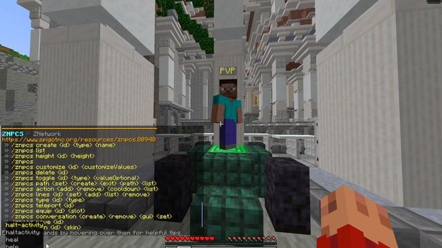 Best Minecraft NPC! | [ZNPCS] Minecraft Aternos server Tutorial смотреть онлайн