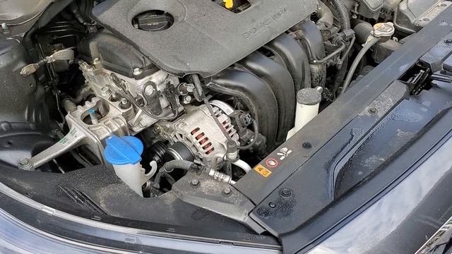 2019 Kia Forte Cold Start NU 2.0 MPI.  Engine Noise.