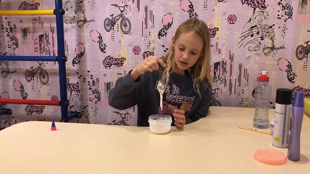 Делаем слайм, Слайм своими руками, DIY, Как сделать слайм, Мастер класс. смотреть онлайн
