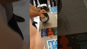 Затираем мозаику эпоксидной затиркой Litokol часть 1