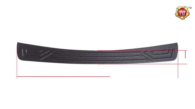 Накладка на задний бампер Renault Duster (russ-artel.ru) смотреть онлайн