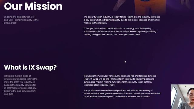 Roteiro e plano do projeto IX Swap смотреть онлайн