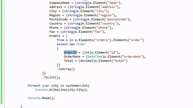 C#.Net Program 7: How to load XML file in LIST object in C#.Net using LINQ смотреть онлайн