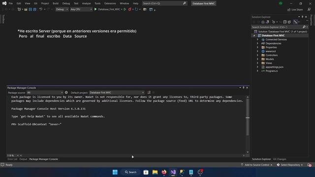 Conexión a base de datos con Entity Framework - Database First смотреть онлайн