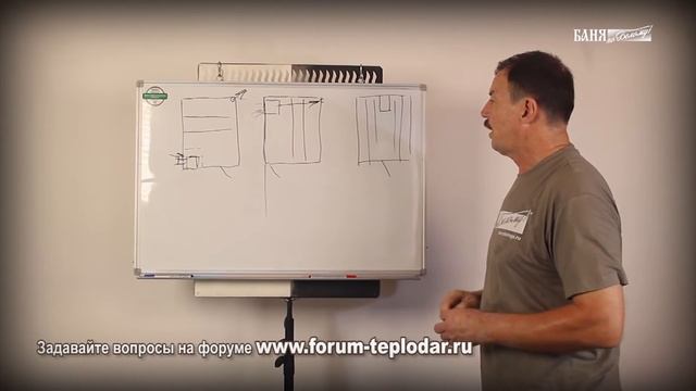 Установка печи в бане смотреть онлайн