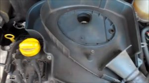 Замена воздушного фильтра Renault Symbol