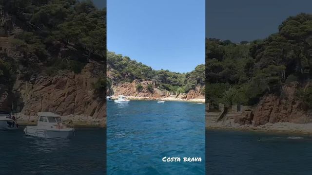 Costa Brava в августе, город Бланес. смотреть онлайн