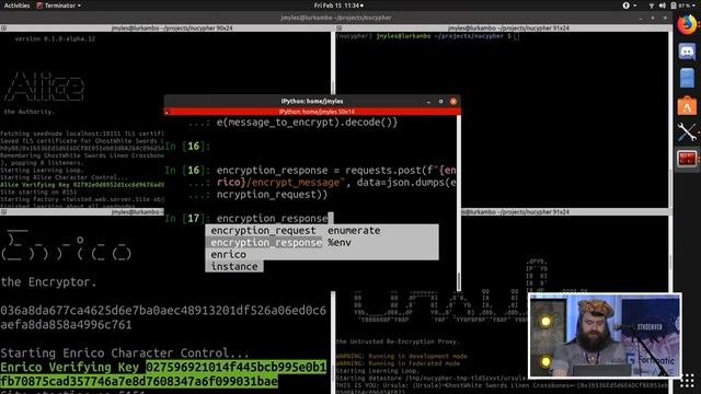 Justin Myles Holmes hosts a workshop with NuCypher during ETHDenver 2019 смотреть онлайн