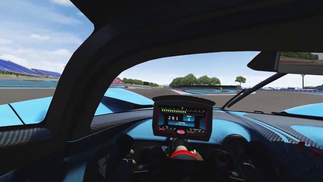 VR | bugatti bolide paul ricard | Assetto Corsa смотреть онлайн