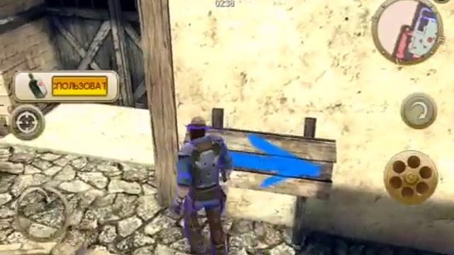 Как залезать в стены в игре Six Guns смотреть онлайн