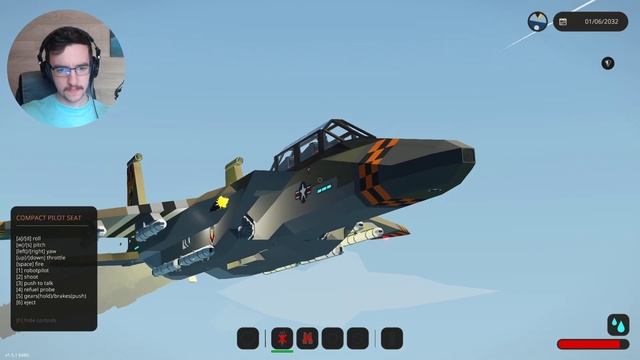 This FIGHTER JET Is CRAZY FAST In Stormworks! смотреть онлайн
