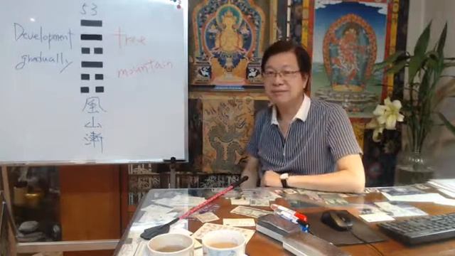 I-Ching Oracle: Hexagram 53 Develop gradually, nature has its own course 風山漸 смотреть онлайн
