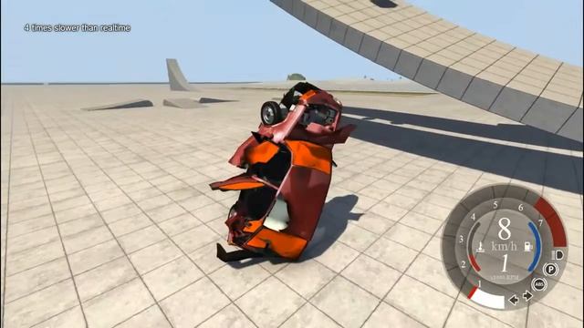 BeamNG drive краш тест ваз 2109 смотреть онлайн