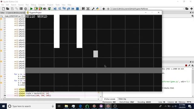 Python Platformer #1: First Look смотреть онлайн