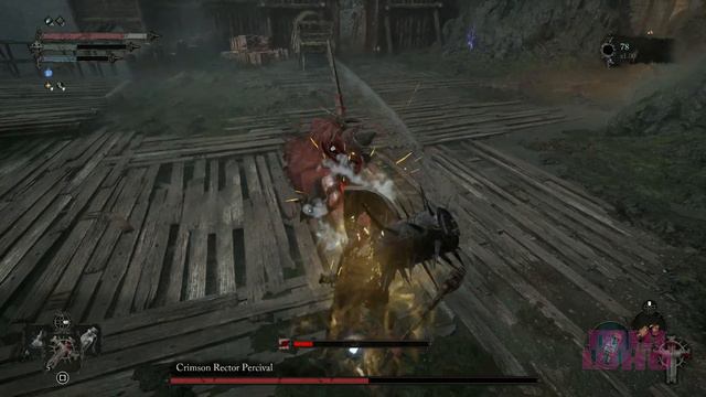Crimson Rector Percival The Lords of The Fallen смотреть онлайн