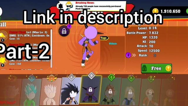 unlock a all heroes in stickman battle fight #2 #stickmanbattle #stickman #stickbattlefight смотреть онлайн