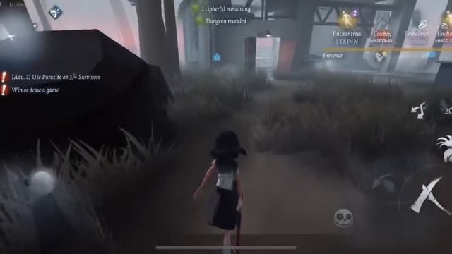 Gameplay Hunter Dream Witch Skin S Kawakami Tomie - Identity V смотреть онлайн
