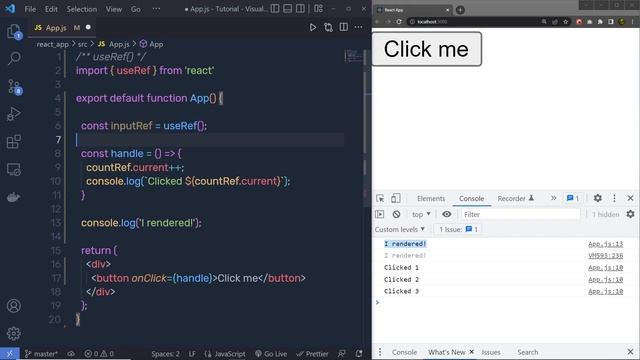 Understanding All React 18 Hooks In Depth - For Beginners [#5] - useRef() смотреть онлайн