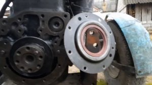 #Трактор МТЗ-80 МАТОР Д240#ЗАМЕНА САЛЬНИКА КОЛЕНВАЛА 100/125,РЕМ КОМПЛЕКТ ПРОКЛАДОК#