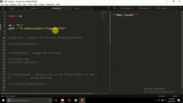 Import OS | in-built python modules | pyGuru смотреть онлайн