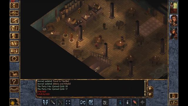 Baldurs Gate Enhanced Edition - The gender bender Ogre, Tarnesh and a Khalid + Jaheira duel! смотреть онлайн