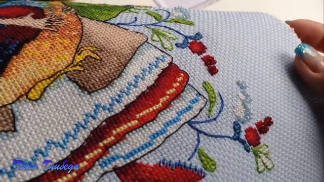 #84/Крестик. Вышита "С Петухом" от Мережка, Арт.К-11 смотреть онлайн