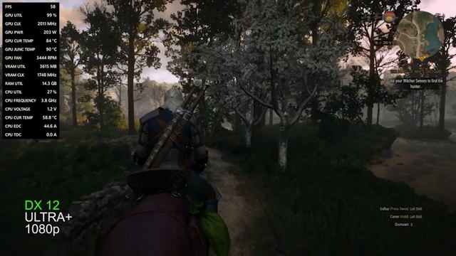 RX 5700 XT 8GB | The Witcher 3: Next-Gen Update | dx - 12 vs 11 | 1080p,1440p ( ULTRA+ vs ULTRA ) смотреть онлайн