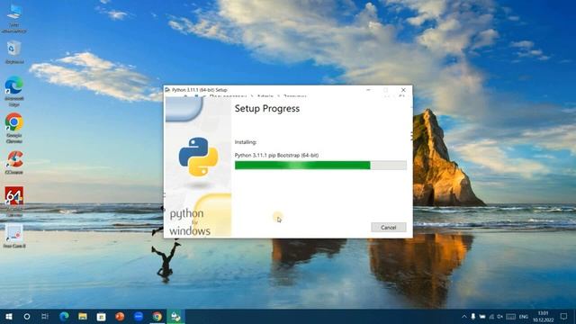 Установка Python в Windows 10 | Программирование на Python (Урок 1) смотреть онлайн
