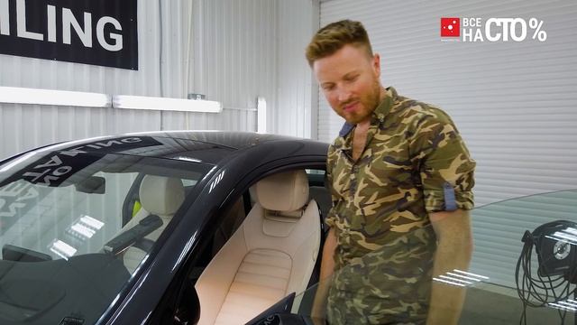 ЖИЗНЬ АВТОСЕРВИСА #9 / Чистим светлую кожу в автомобиле \ Все для клиента - мы открыли food зону смотреть онлайн