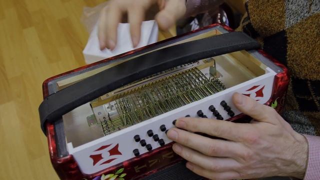 Что делать если запали басовые кнопки на гармони. Ремонт за 5 минут. смотреть онлайн