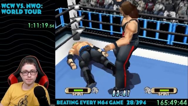 Beating EVERY N64 Game - WCW vs nWo World Tour (28/394) смотреть онлайн