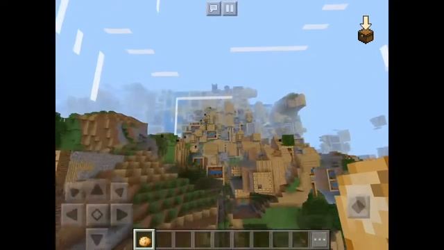 INFINITE VILLAGE IN MINECRAFT PE BY CREEPEREY20! смотреть онлайн