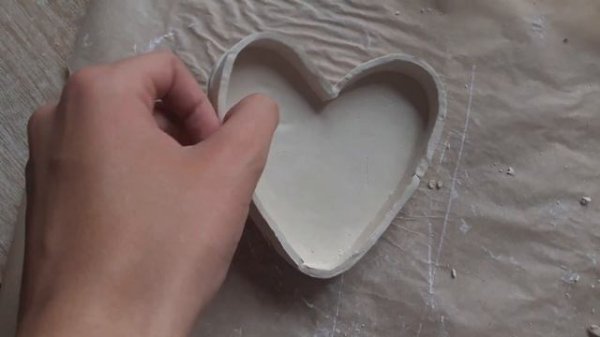 леплю тарелочки из глины ? | air dry clay