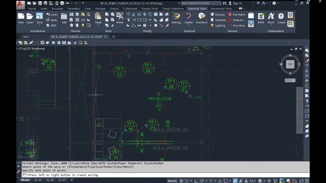 Trazar Collections (Electrical Wiring Demonstration) - AutoCAD 2016-2024 | AutoCAD LT 2024 Based смотреть онлайн