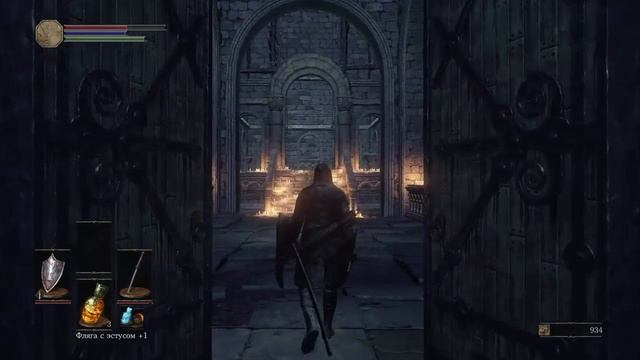 Прохождение Dark Souls 3 #22 Встреча с Сигвард перед лифтом смотреть онлайн