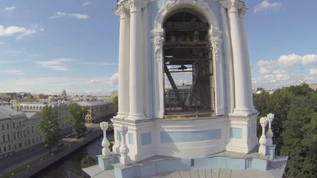 Санкт-Петербург Колокольня Никольского Морского собора смотреть онлайн