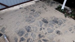 Как сделать?  Плитку во дворе своими руками?  часть2!!!