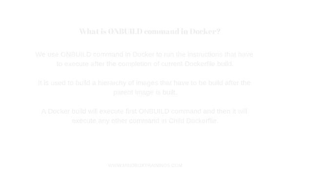 What is Docker Entry point ? | #Docker | #DockerOnline | #DevOpsTraining MindBox Training Online смотреть онлайн