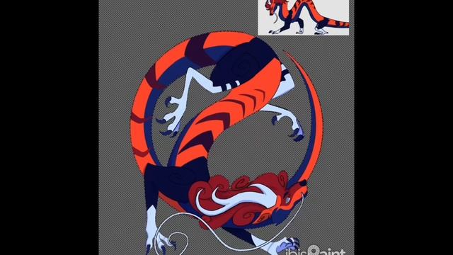 DRAGON SPEEDPAINT - Digital Painting Timelapse смотреть онлайн