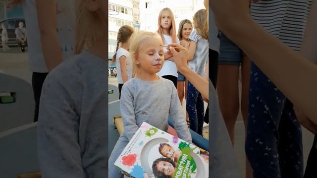 Рисунок тигренка на лице смотреть онлайн