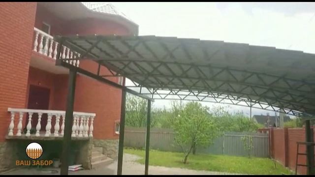 Пример навеса №9 от компании 