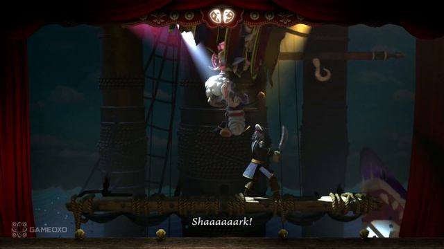 Puppeteer Walkthrough - Gameplay Part 7 (All That Glitters - Act 3 Curtain 1 - Pirate Boss) смотреть онлайн