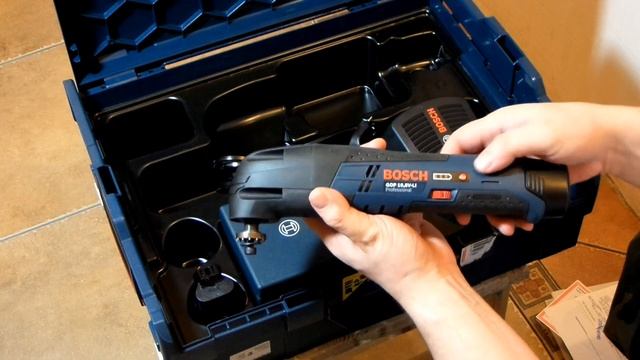 BOSCH GOP 10,8 V-LI - Распаковка смотреть онлайн