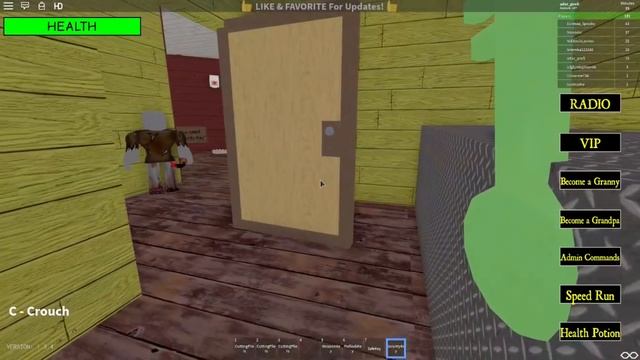 КАК ИГРАТЬ В ГРЕННИ И ДЕДУЛЮ ОНЛАЙН С ДРУЗЬЯМИ - Granny Roblox смотреть онлайн
